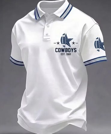 Dallas Cowboys Est 1960 Polo Shirt Dallas Cowboys Gears Best Gifts For Football Lovers