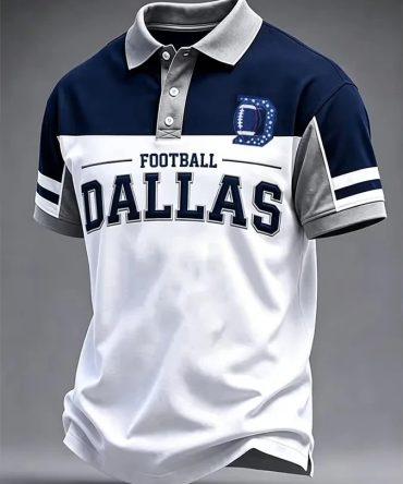 Dallas Cowboys Football Team Polo Shirt Dallas Cowboys Merch Game Day Gears