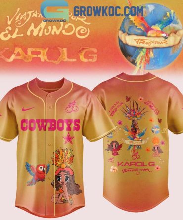 Dallas Cowboys X Karol G Tropitour Gold 2026 Jersey