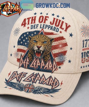 Def Leppard 4Th Of July America 250 Years Cap
