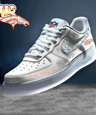 Denver Broncos Winter Air Force 1 Shoes Gifts For Fan