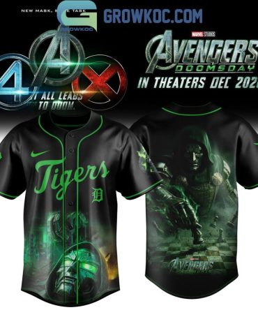 Detroit Tigers X Avengers Doomsday 2026 Jersey