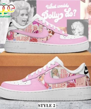 Dolly Patron What Would Dolly Do Air Force 1 Shoes