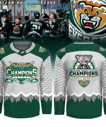 Everett Silvertips Western Hockey League Champions 2026 Hockey Jersey