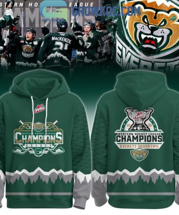 Everett Silvertips Western Hockey League Champions 2026 Hoodie T-Shirt
