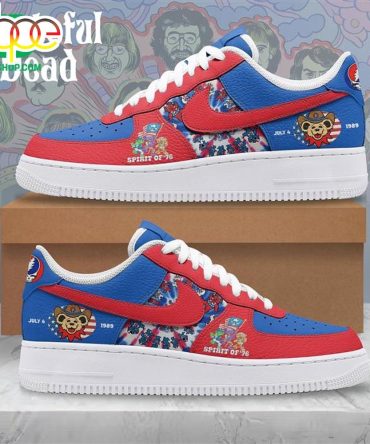 Grateful Dead 4Th July Independence Day Air Force 1 Shoes