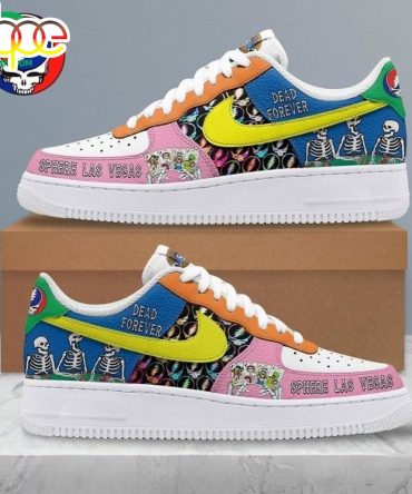 Grateful Dead Sphere Las Vegas Air Force 1 Shoes