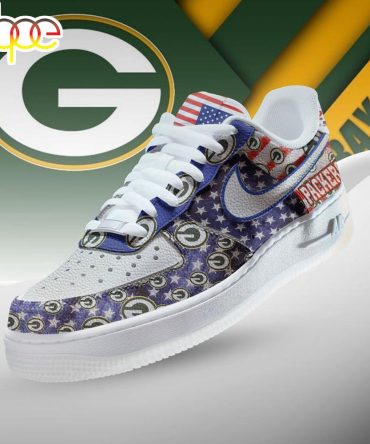 Green Bay Packers Nfl 250 Years Of America Air Force 1 Shoes For Fans