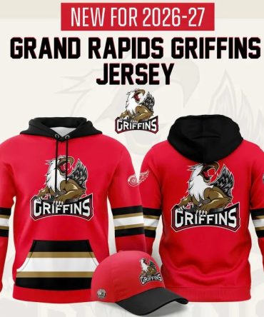 Grand Rapids Griffins New For 2026–27 Exclusive Member Hoodie