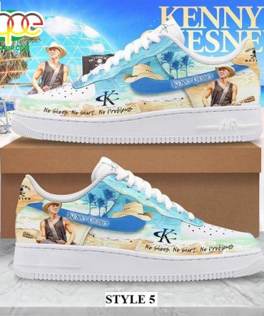 Kenny Chesney Live Air Force 1 Shoes For Fans