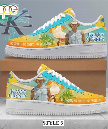Kenny Chesney Live Music Air Force 1 Shoes For Fan