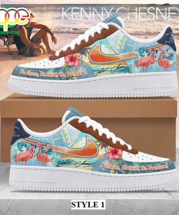 Kenny Chesney Live Music Air Force 1 Shoes