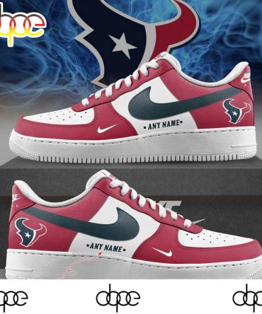 Limited Edition Houston Texans 2024 Af1 Sneaker