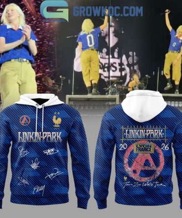 Linkin Park X France From Zero World Tour Hoodie Shirt