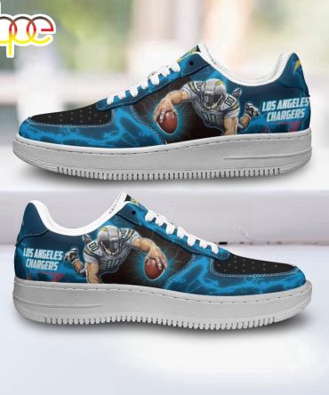 Los Angeles Chargers Air Force 1 Shoes For Fans