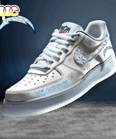 Los Angeles Chargers Winter Air Force 1 Shoes Gifts For Fan