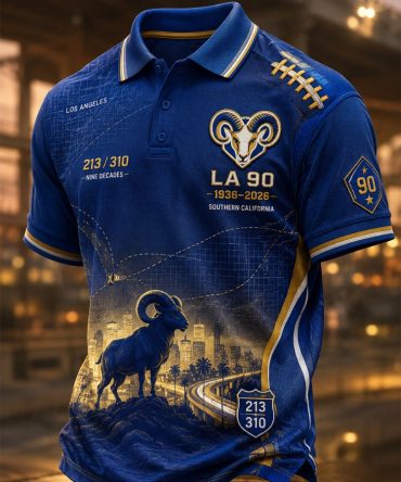 Los Angeles Football 1936 2026 Southern California Polo Shirt Los Angeles Merch Gift Sport Fans