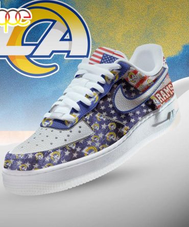 Los Angeles Rams Nfl 250 Years Of America Air Force 1 Shoes For Fans