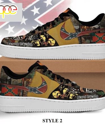 Lynyrd Skynyrd Music Air Force 1 Shoes For Fans