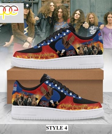 Lynyrd Skynyrd Music Air Force 1 Shoes Gift For Fans