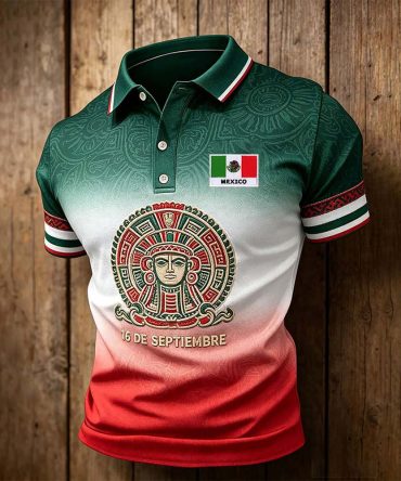 Mexico Independence Day Polo Shirt Viva Mexico Merch Football Fan Gift