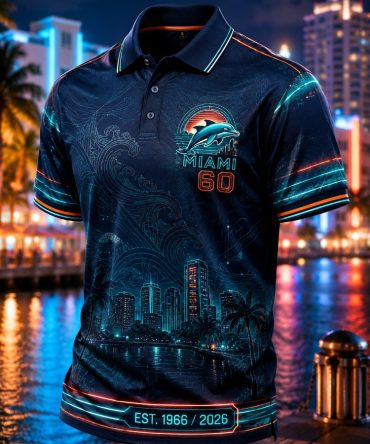 Miami Football 1966 2026 Polo Shirt Miami Football Merch Gifts For Husband