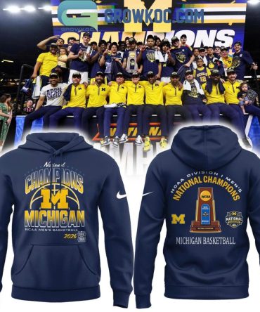 Michigan Wolverines Basketball National Champions Hoodie T-Shirt