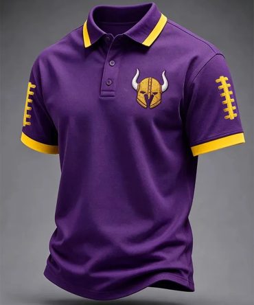 Minnesota Football Merch Mascot Game Day Polo Shirt Gifts For Brother