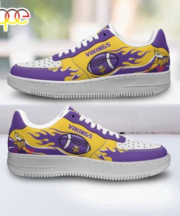 Minnesota Vikings Air Force 1 Shoes For Fans