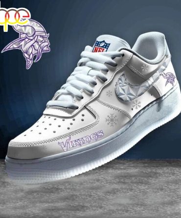 Minnesota Vikings Winter Air Force 1 Shoes Gifts For Fan
