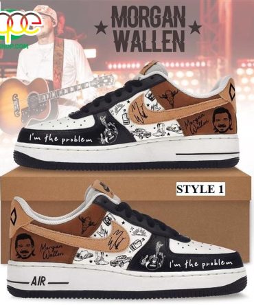 Morgan Wallen I’M The Problem Air Forces 1 Shoes