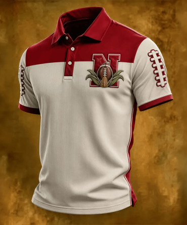 Nebraska Cornhuskers Merch Nebraska Football Polo Shirt Game Day Clothes Best Fans Gift