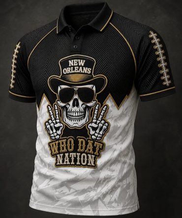 New Orleans Football Merch New Orleans Who Dat Nation Polo Shirt Best Gifts For Football Fans