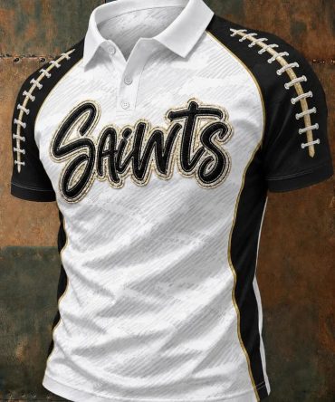 New Orleans Football Merch Polo Shirt Gifts For Football Fans