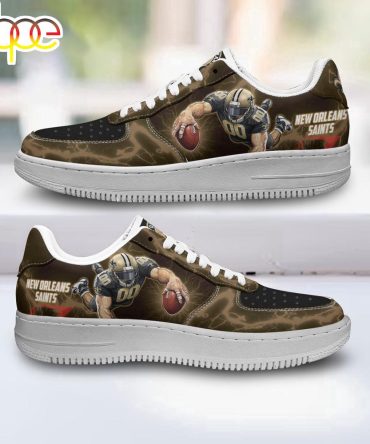 New Orleans Saints Air Force 1 Shoes For Fans