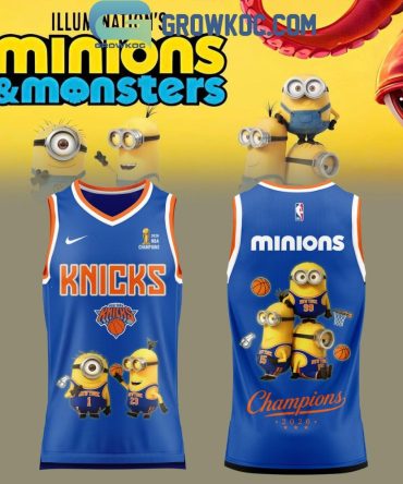 New York Knicks X Minions Monsters 2026 Basketball Jersey