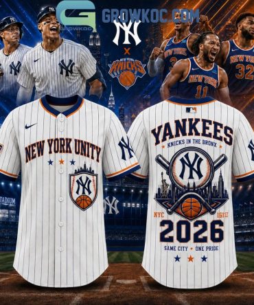 New York Knicks X Yankees Same City One Pride Jersey