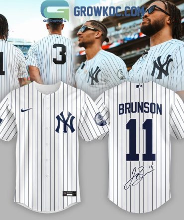 New York Yankees X Knicks Brunson 11 Jersey