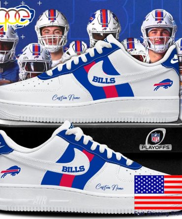 Nfl Buffalo Bills Limited Custom Air Force 1 Shoes