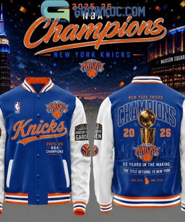 Ny Knicks Nba 2026 Finals Champions Jacket