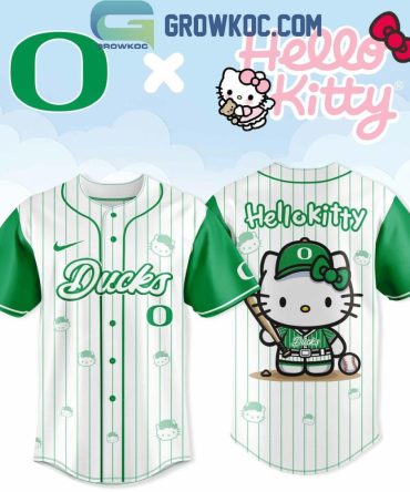 Oregon Ducks X Hello Kitty Soft Girl Aesthetic Jersey