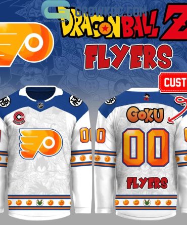 Philadelphia Flyers X Dragonball Z Super Aura Jersey