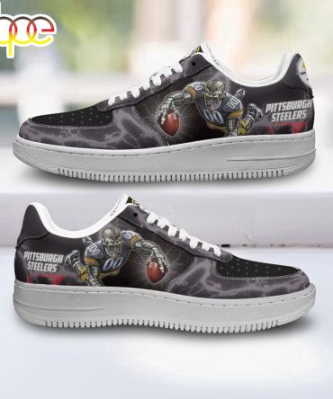 Pittsburgh Steelers Air Force 1 Shoes For Fans