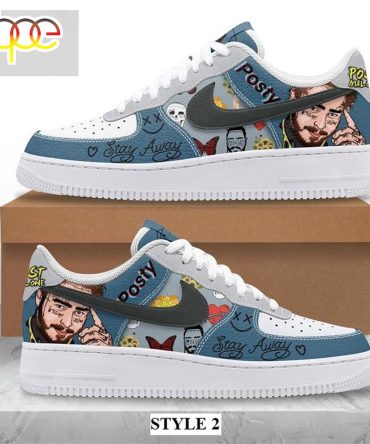 Post Malone Music Air Force 1 Shoes For Fans