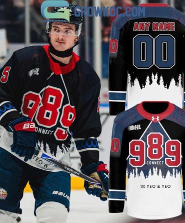 Saginaw Spirit 989 Connect Warmup Hockey Jersey