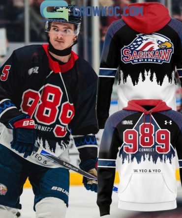 Saginaw Spirit 989 Connect Warmup Hoodie