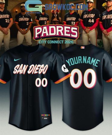 San Diego Padres City Connect New Season 2026 Jersey