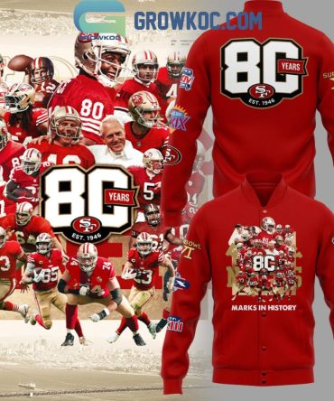 San Francisco 49Ers 80 Years Faithful Jacket
