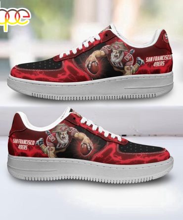 San Francisco 49Ers Air Force 1 Shoes For Fans
