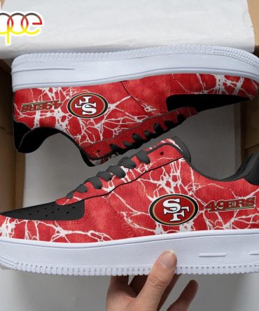San Francisco 49Ers Nfl Sport Team Air Force 1 Shoes